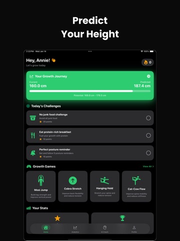 HowTall - AI Height Predictor iPad screenshot