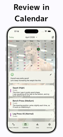 PowerNote - Workout Tracker Screenshot 3 of 4