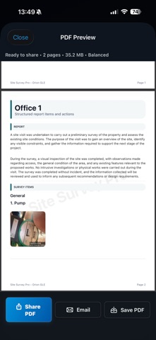 Site Survey Pro Screenshot 9 of 10