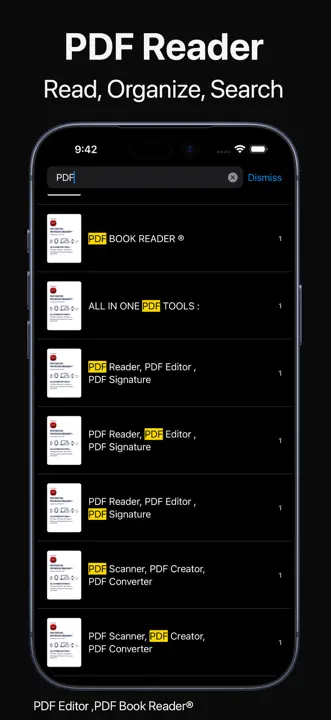 PDF Editor ,PDF Book Reader ®: Screenshot 6 von 10