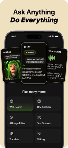 Clawd AI - DeepClawd AI Chat iPhone screenshot