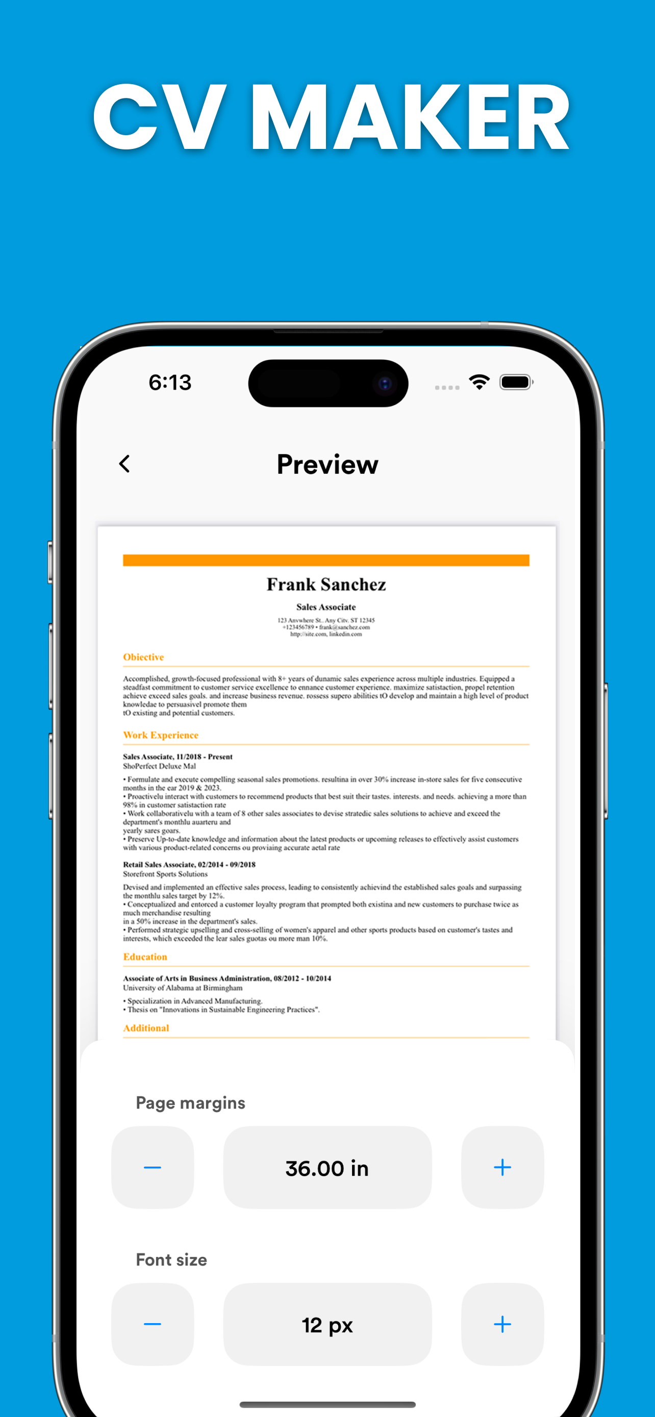 Resume Builder - Rezuma screenshot 3