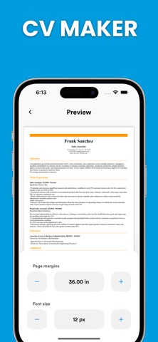 Resume Builder - Rezuma Screenshot 3 of 5