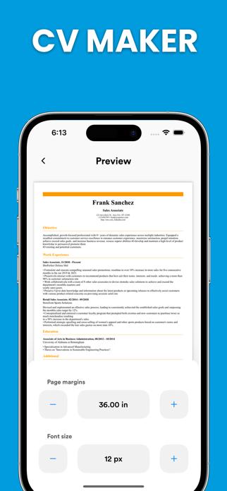 Resume Builder - Rezuma Screenshot 3 of 5