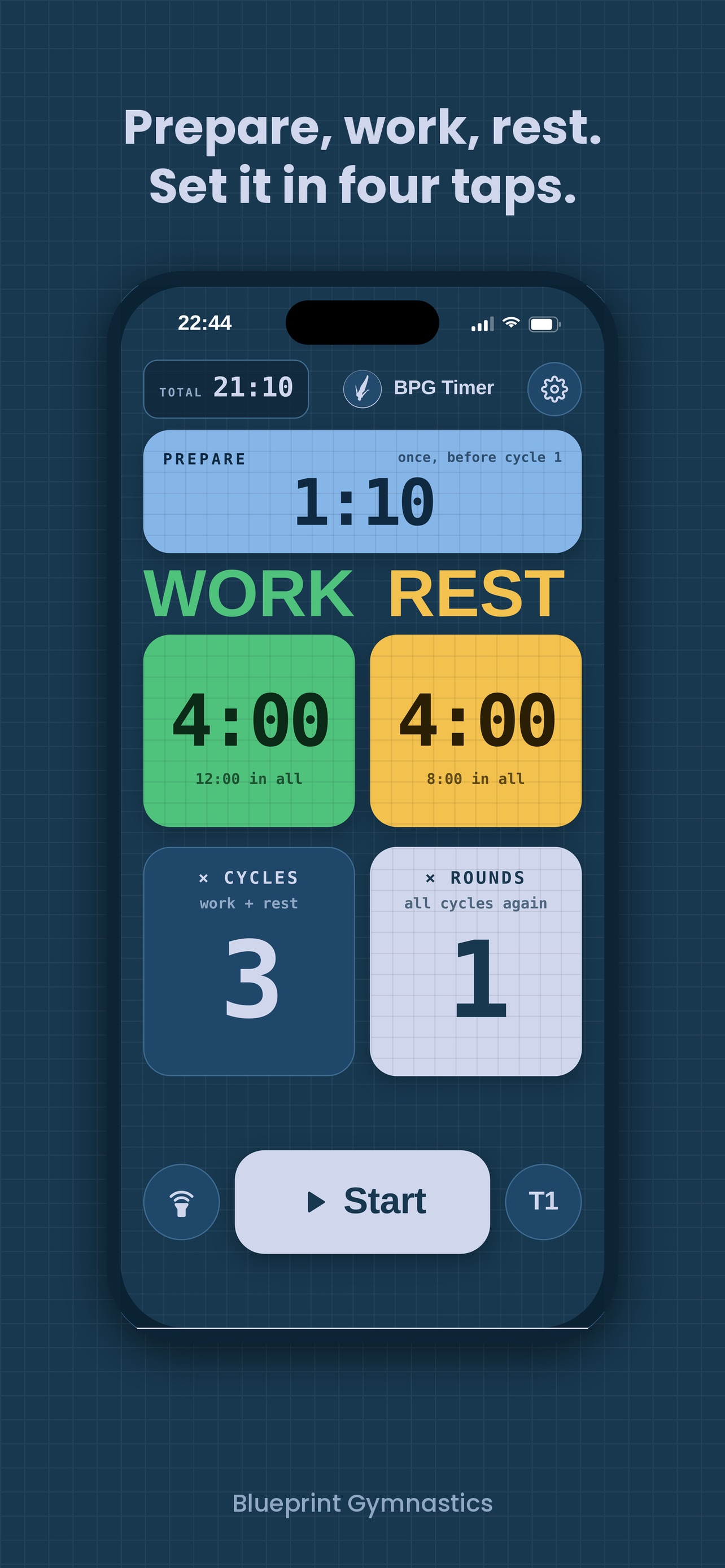 Screenshot 1 of BPG Timer