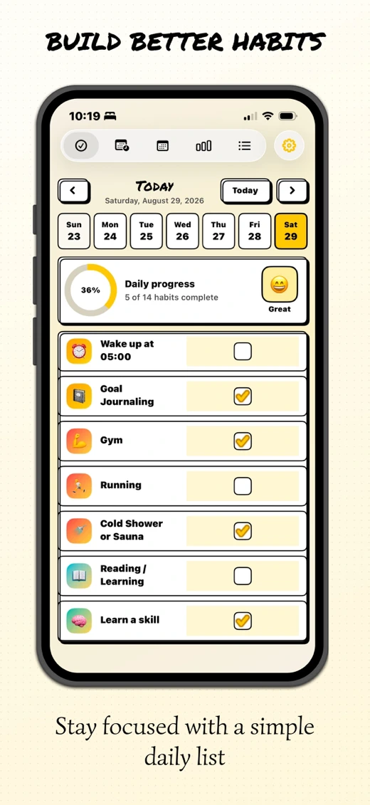 HabitMkr: Habit Tracker screenshot 3