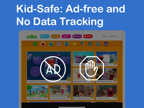 Kinder Browser - Kids Safe Web iPad screenshot