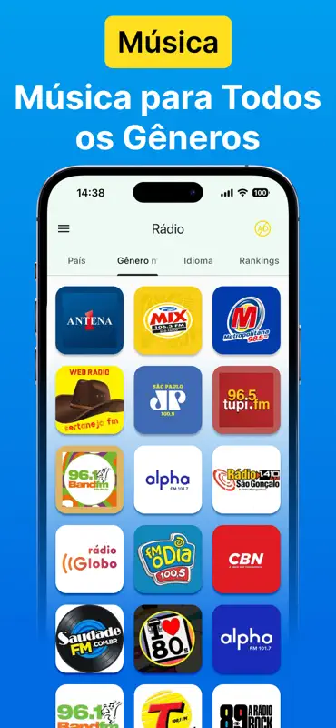 Radio FM: Rádios do Mundo Todo screenshot 3 of 7