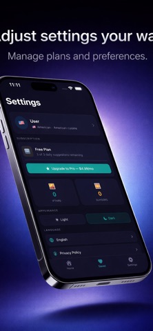AI Iftar & Suhoor Planner iPhone screenshot