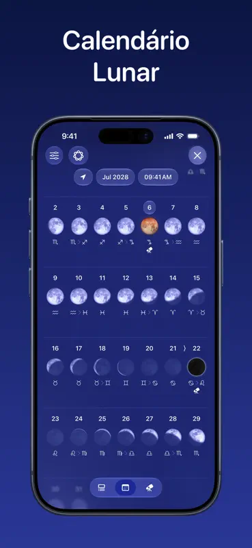 Moonlitt: fases da Lua screenshot 2 of 10