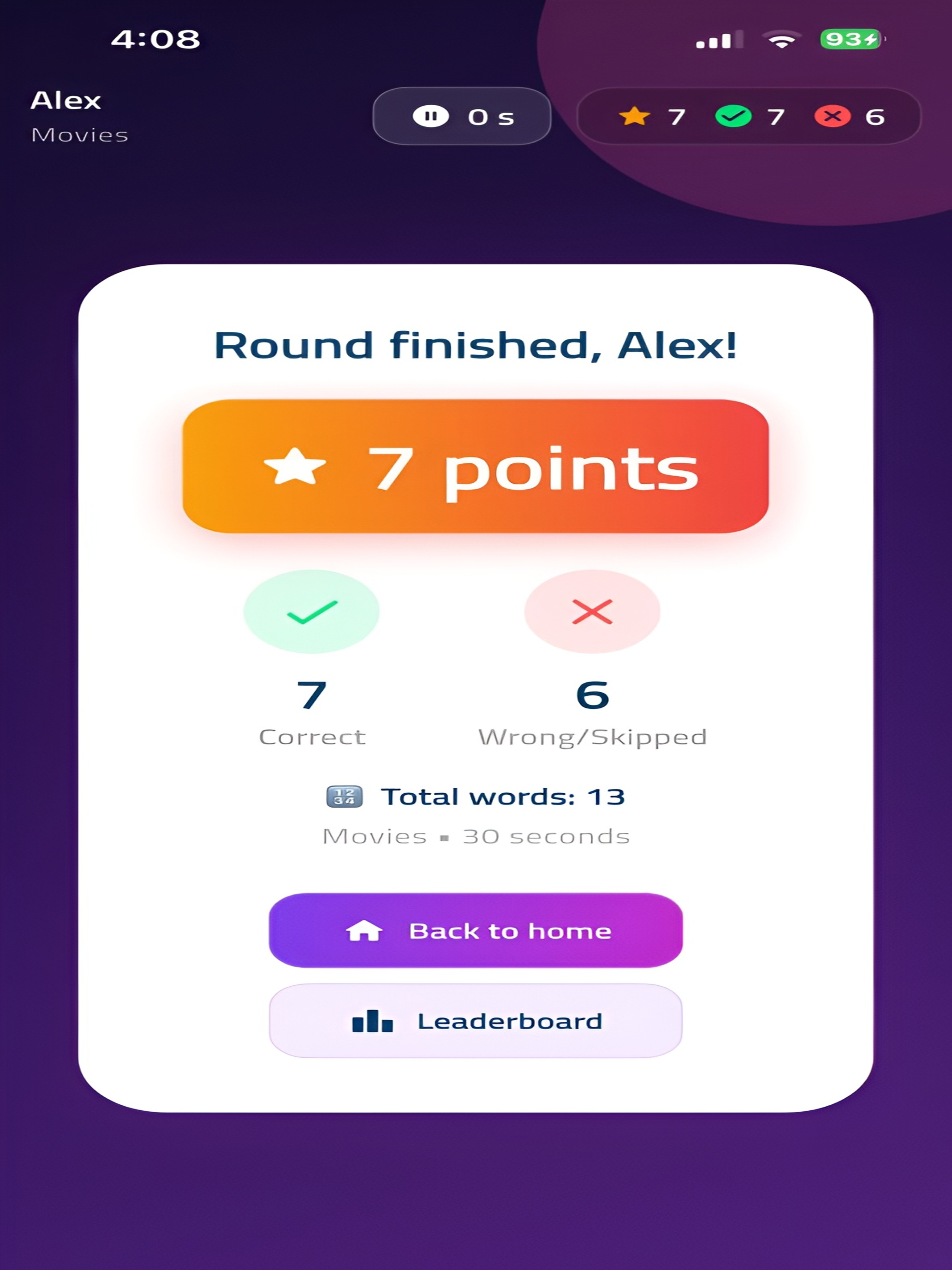 Charades - Guess & Tilt screenshot 16