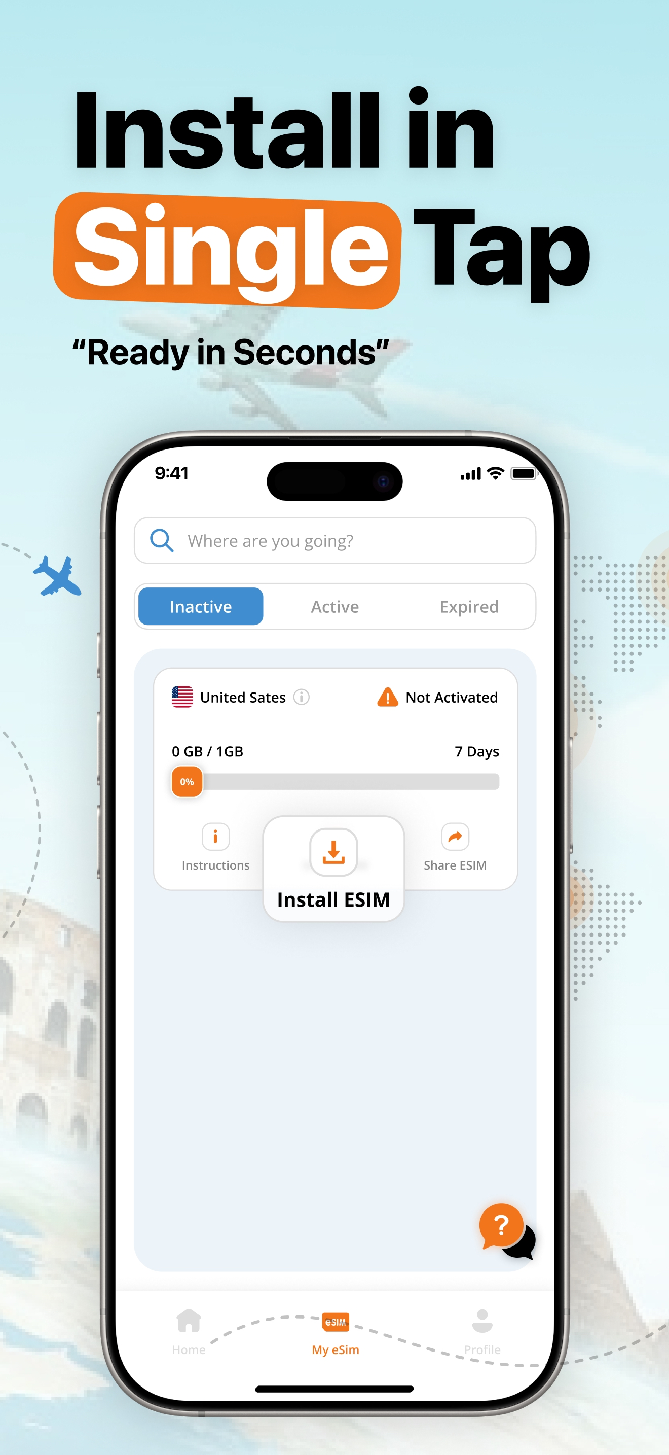 eSIM for Travel :Data Roamly screenshot 4