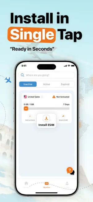 eSIM for Travel :Data Roamly screenshot 4