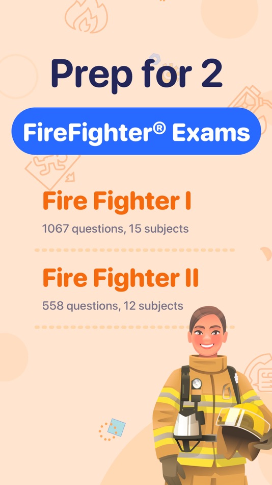 #1. Firefighter Exam Prep 2025 (iOS) Bởi: 和荣 叶