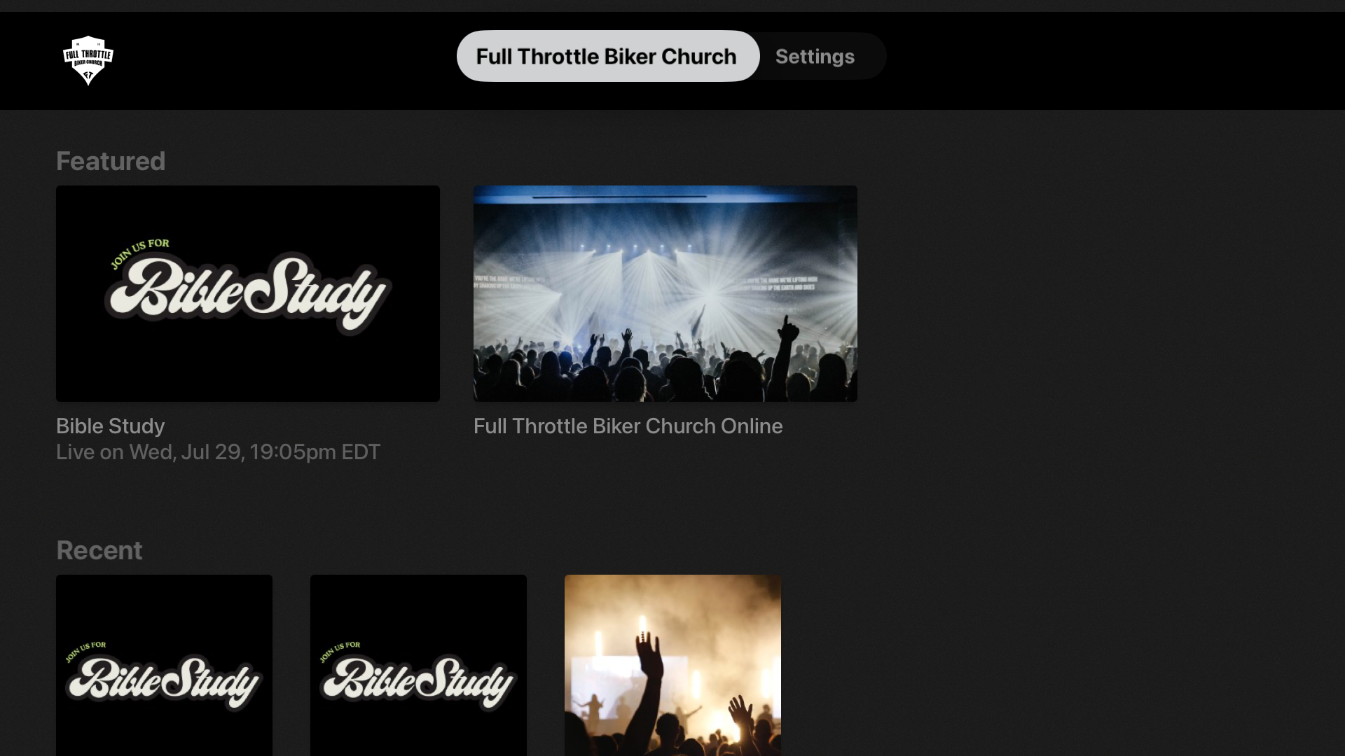 Full Throttle Biker Church screenshot 7