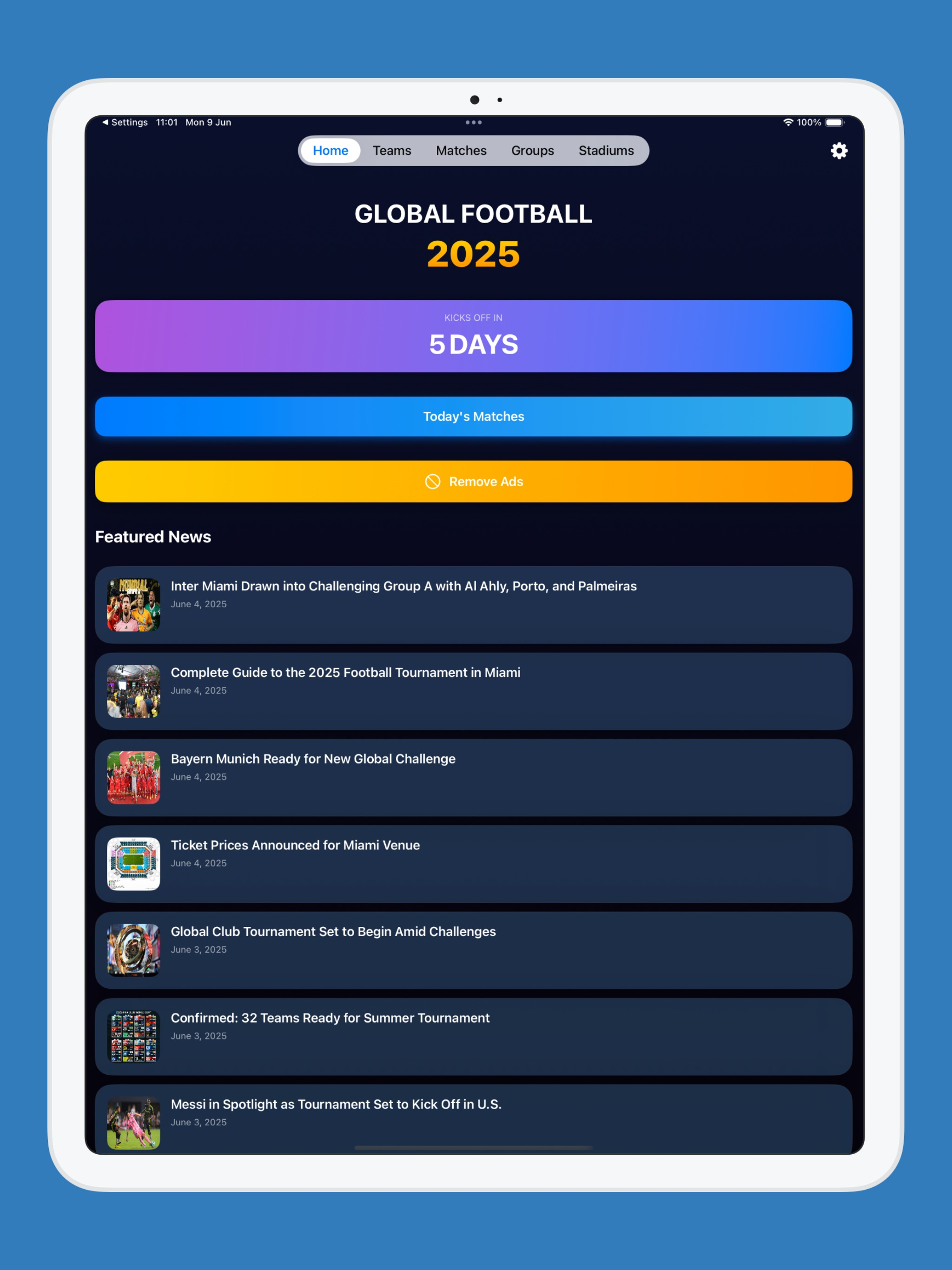Clubs Tournament 2025