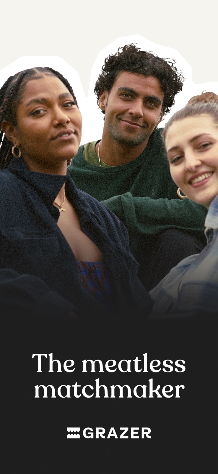 Grazer: Vegan Dating & Friends iphone screenshot 1