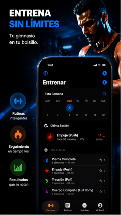 DuviFit screenshot