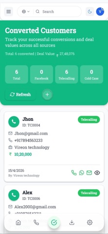 Fueldigi CRM Sales & Leads screenshot