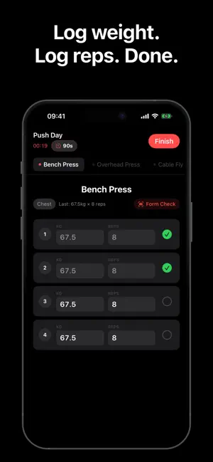 LiftForm screenshot 4