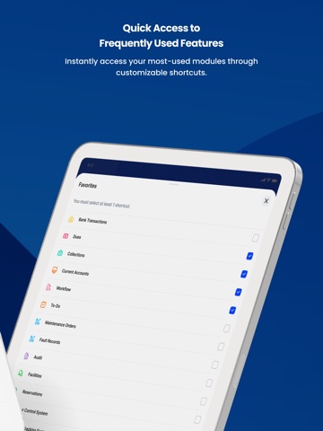 Apsiyon Manager iPad screenshot