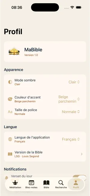 MaBible screenshot 4