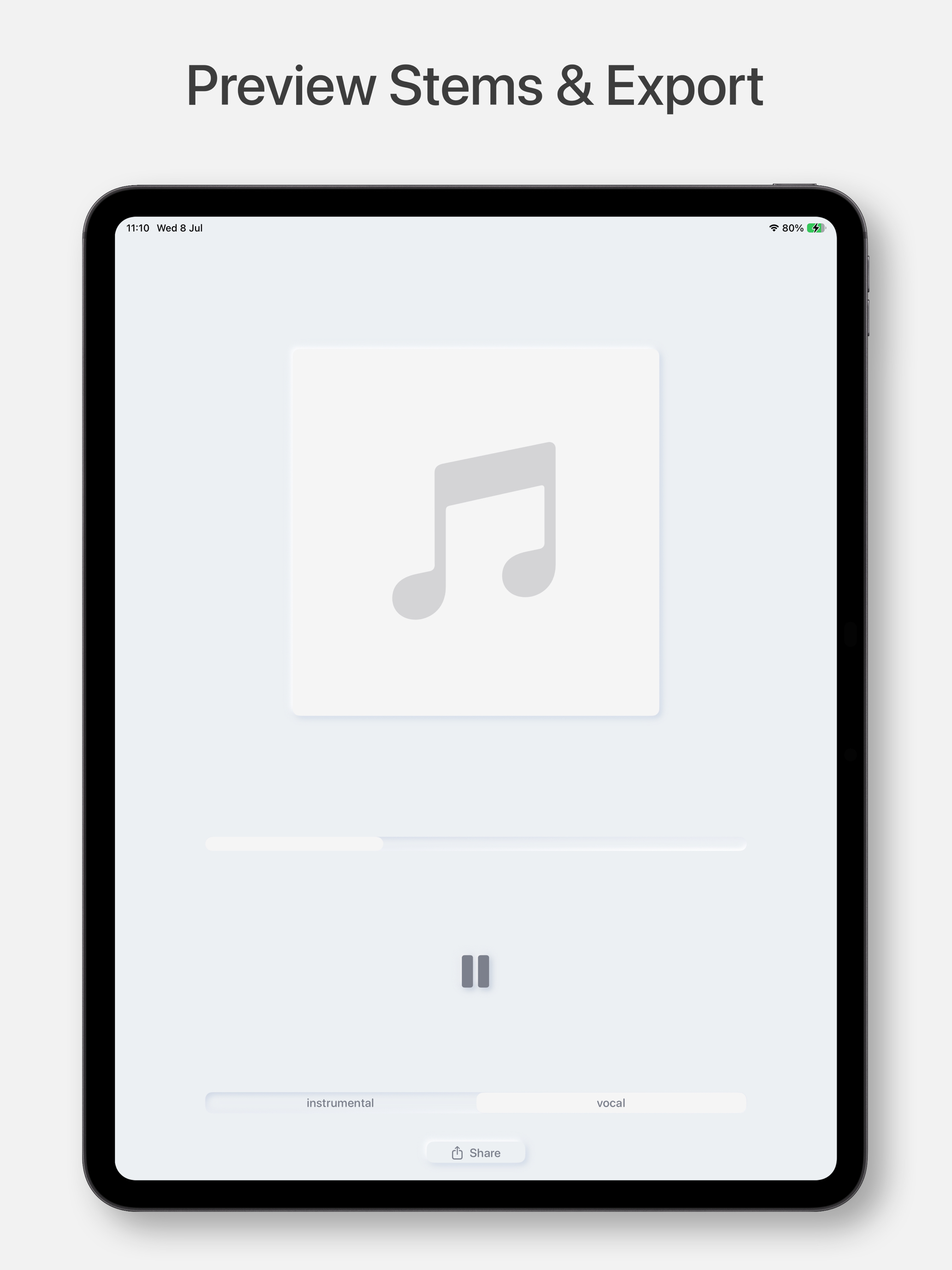 VocalRemover: Vocal Separation screenshot 5
