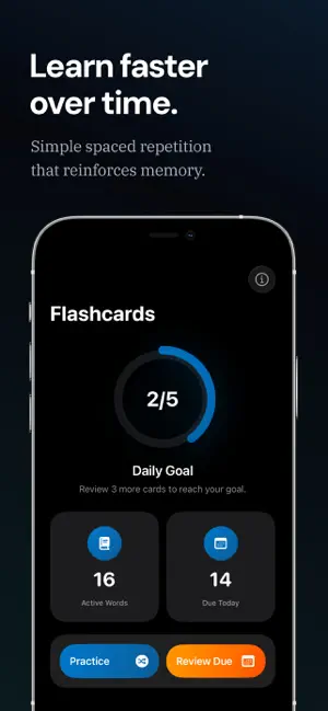 Definitely: Simple Flashcards screenshot 3