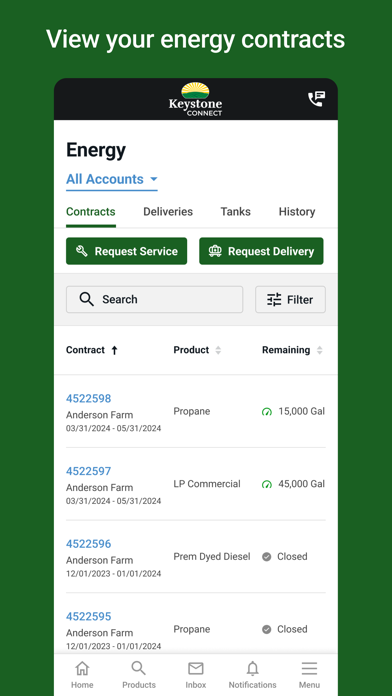 Keystone Connect screenshot