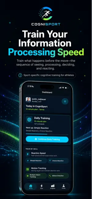 CogniSport screenshot 2