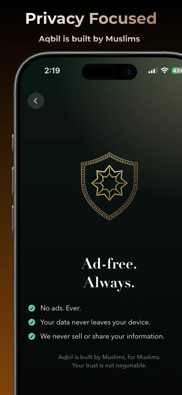Screenshot #2 pour Aqbil: Salah Focus & Block