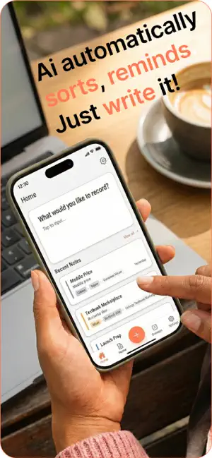 HiGGSi - AI-powered note app screenshot 1