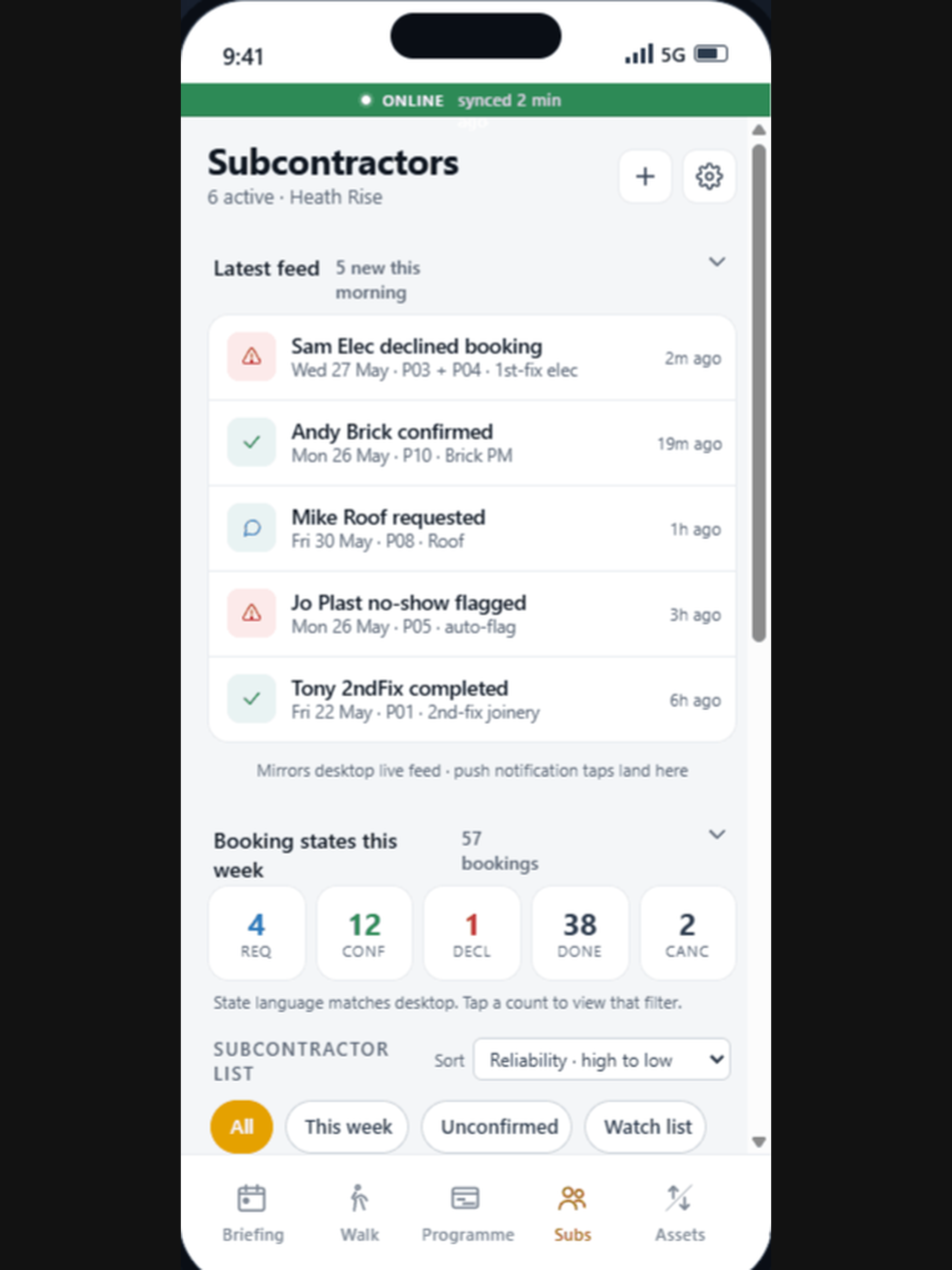 BuildFlowPro - Site Manager screenshot 5