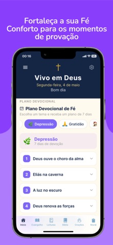 Vivo em Deus: Daily Liturgy iPhone screenshot