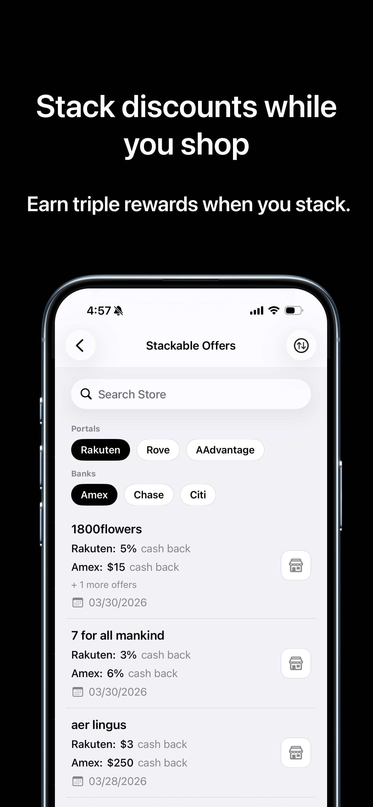 Cashback & Rewards: Savewise