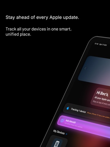 Mevolit - OneStop iOS Updates App Store screenshot 1