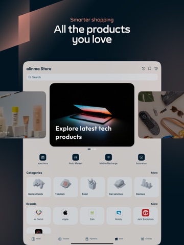 Alinma App - تطبيق الإنماء iPad screenshot 6