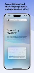 Bilingual Book Maker: AI Tool screenshot #3 for iPhone