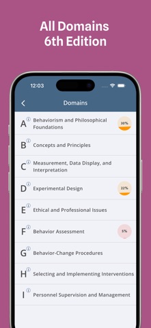 BCBA exam prep - 6th edition screenshot