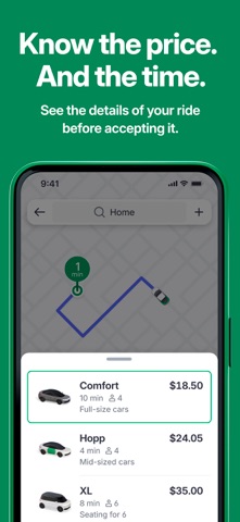 Hopp: Get a Ride のスクリーンショット
