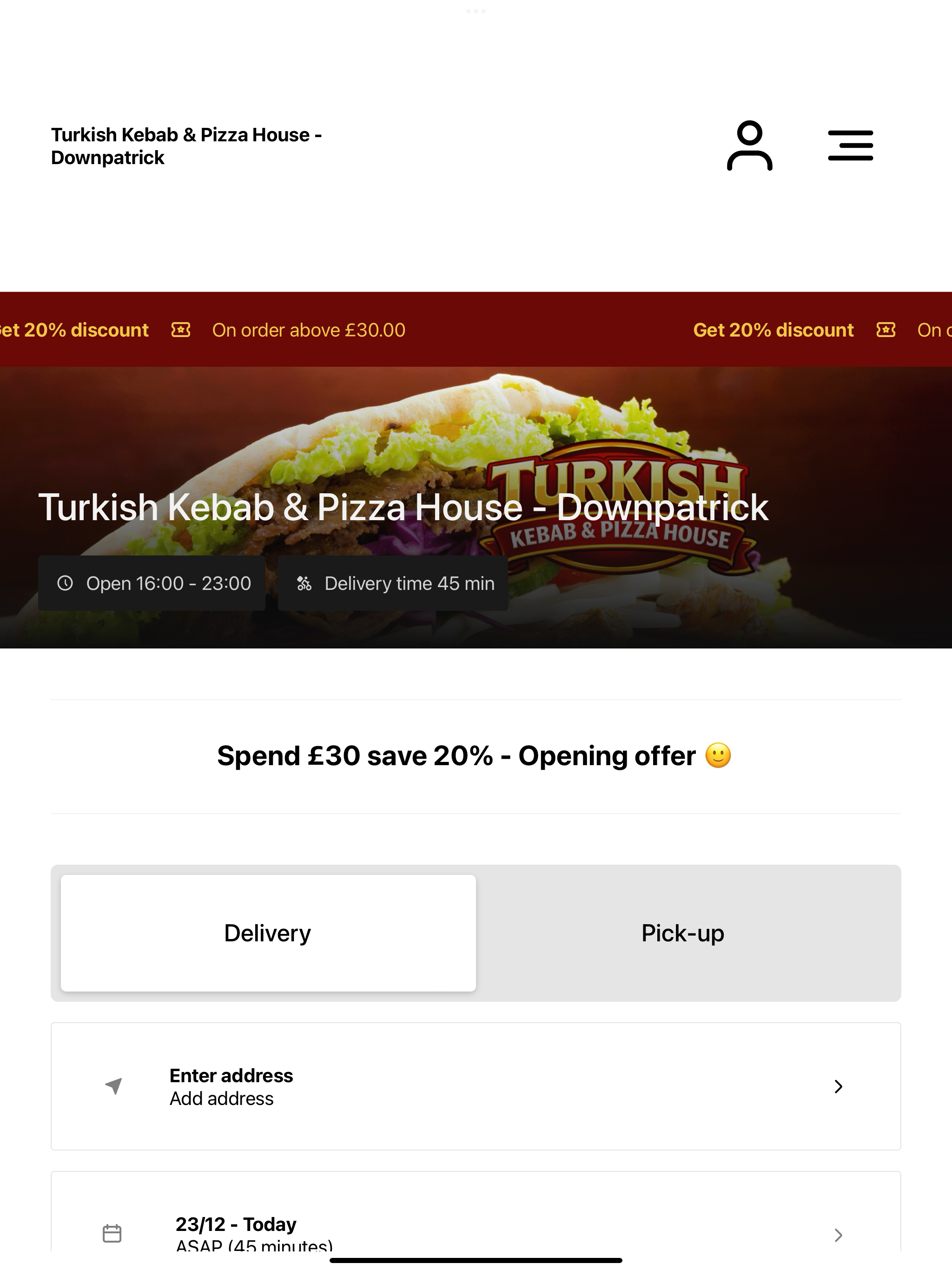 Turkish Kebab & Pizza House screenshot 5