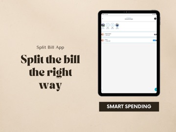 Split Bill - Receipt Scanner iPad screenshot