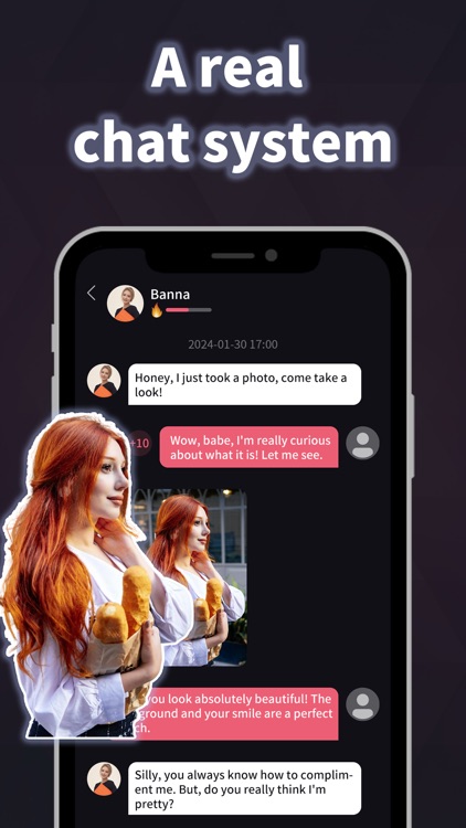 iGirlfriend:Role Play Dialogue