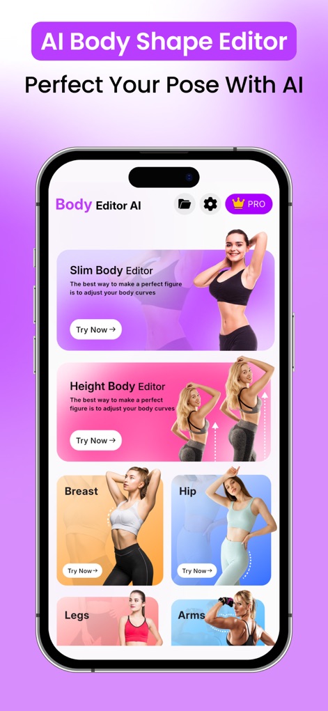 Body Editor AI: Hot, Slim Look - Photo & Video App | MWM