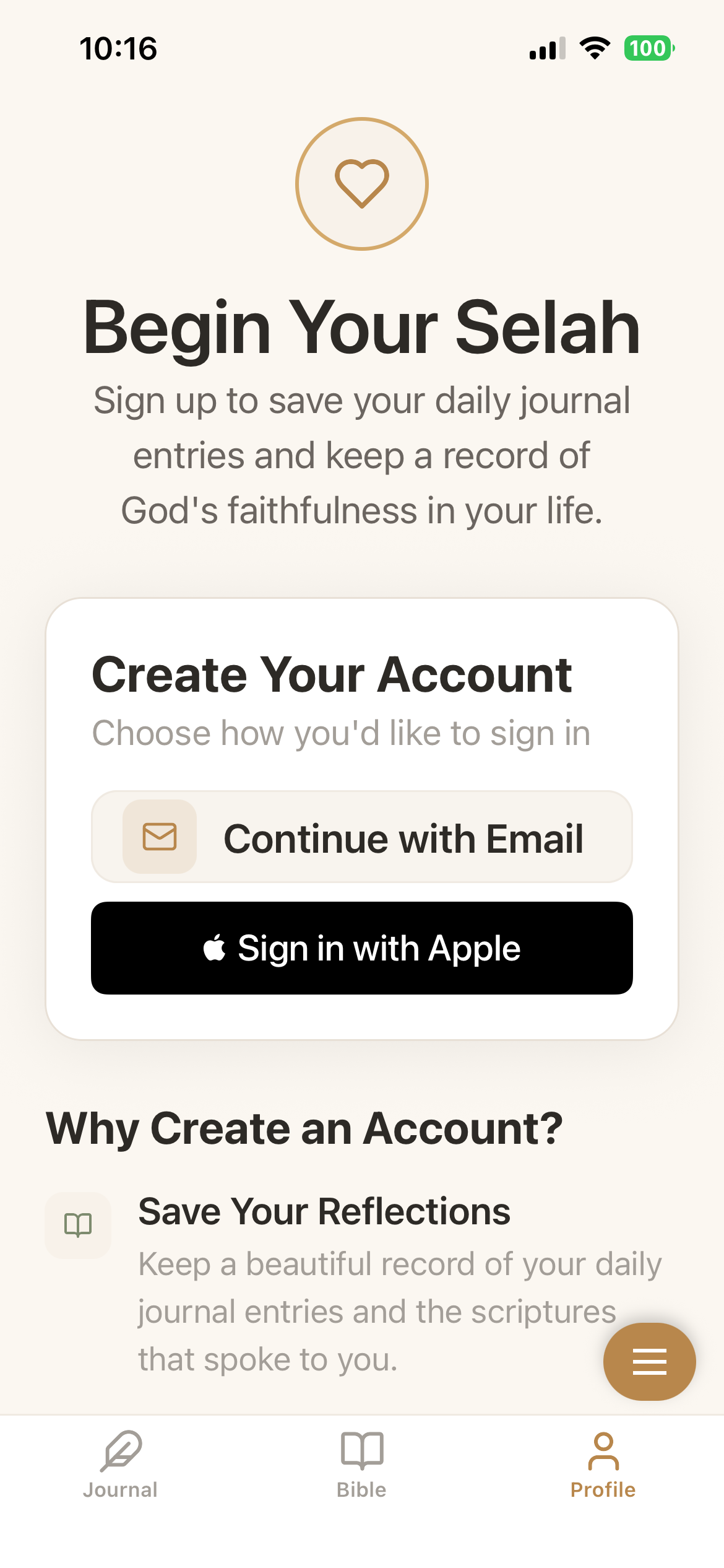 Selah Journal screenshot 3