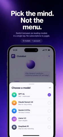 Chataibot — AI Chat iPhone screenshot