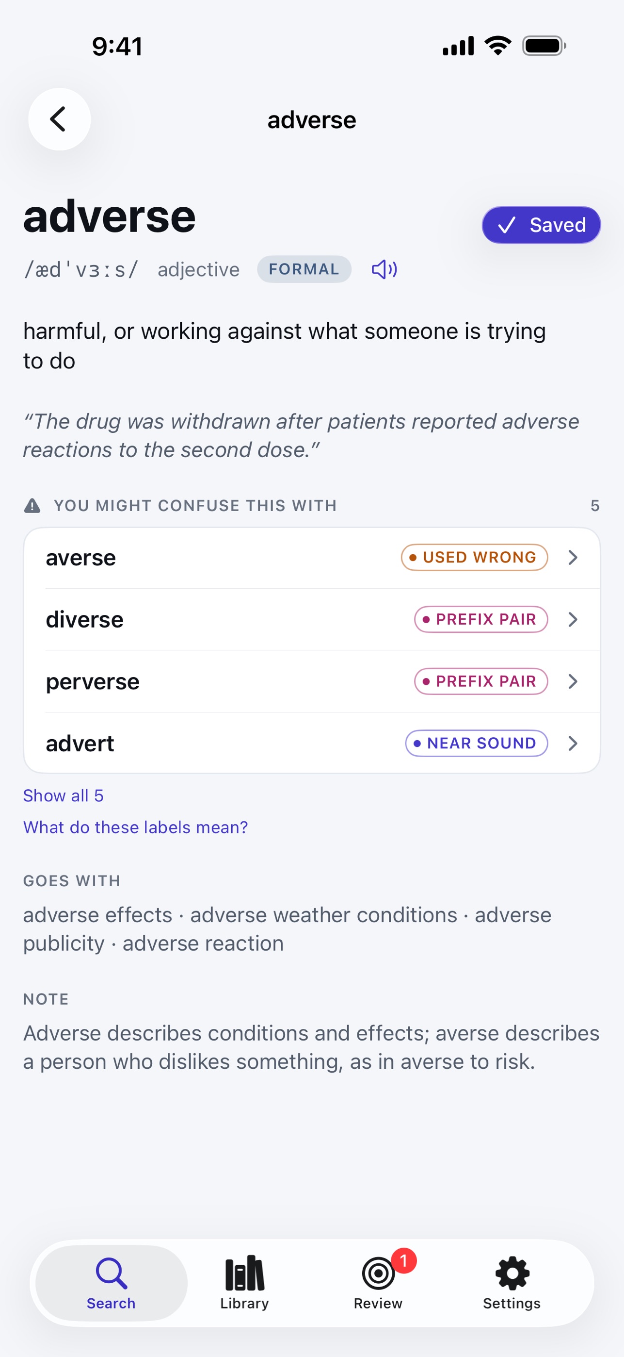 Screenshot 8 of Acumo: English Usage