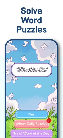 Wordtastic! - Word Puzzle Game app screenshot