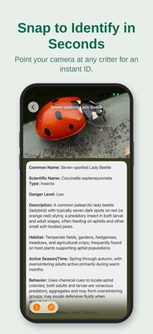 CritterAware: Wildlife Finder iPhone screenshot