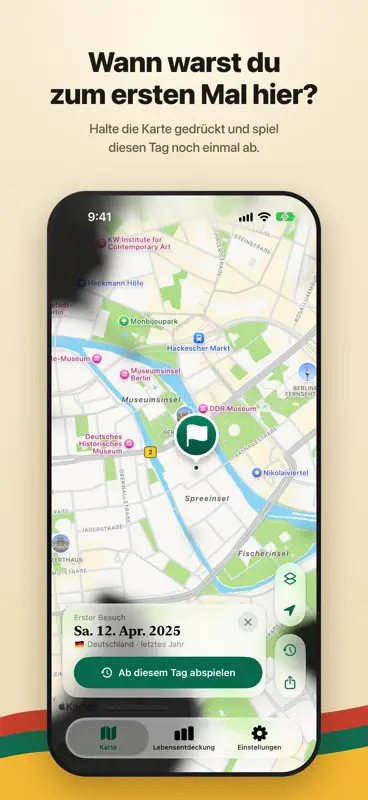 FogMap: Reisekarte & Tracker screenshot 6 of 9